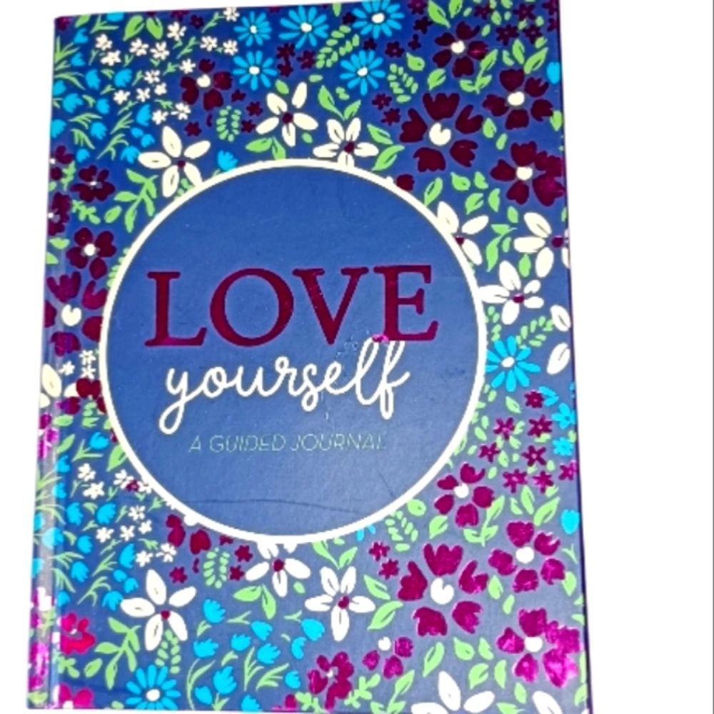 4/$15 Floral 'Love Yourself' Journal Gift Basket Self Care Mother's Day